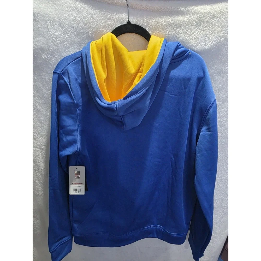 New UCLA Bruins Performance Hoodie Men  Blue Home College Football Zip Pocket M
